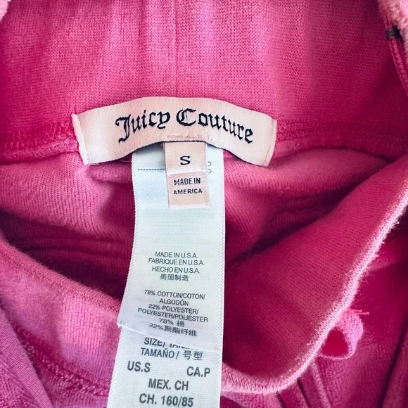 Iconic Juicy Couture velour tracksuit in a stunning pink shade 💕 - Picture 11 of 16